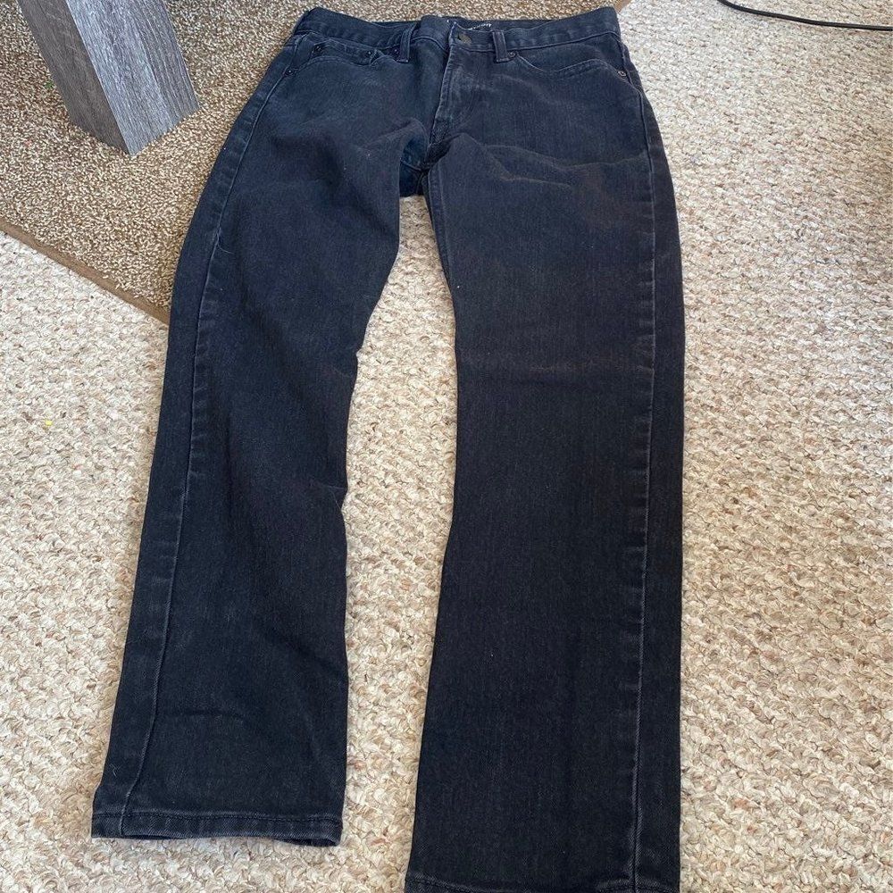 Old navy black slim‎ jeans size 28